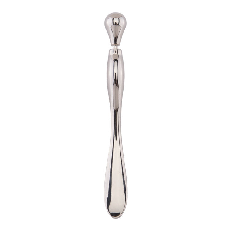 Eye Cream Stick Roller with Metal Spatula & Puff Applicator for Facial Massage