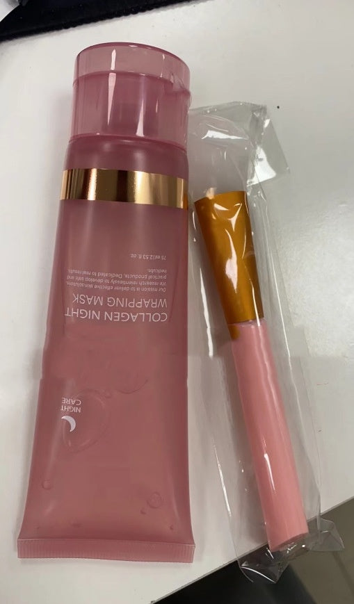 Collagen Night Mask for Skin Firming, Hydration & Anti-Wrinkle Care