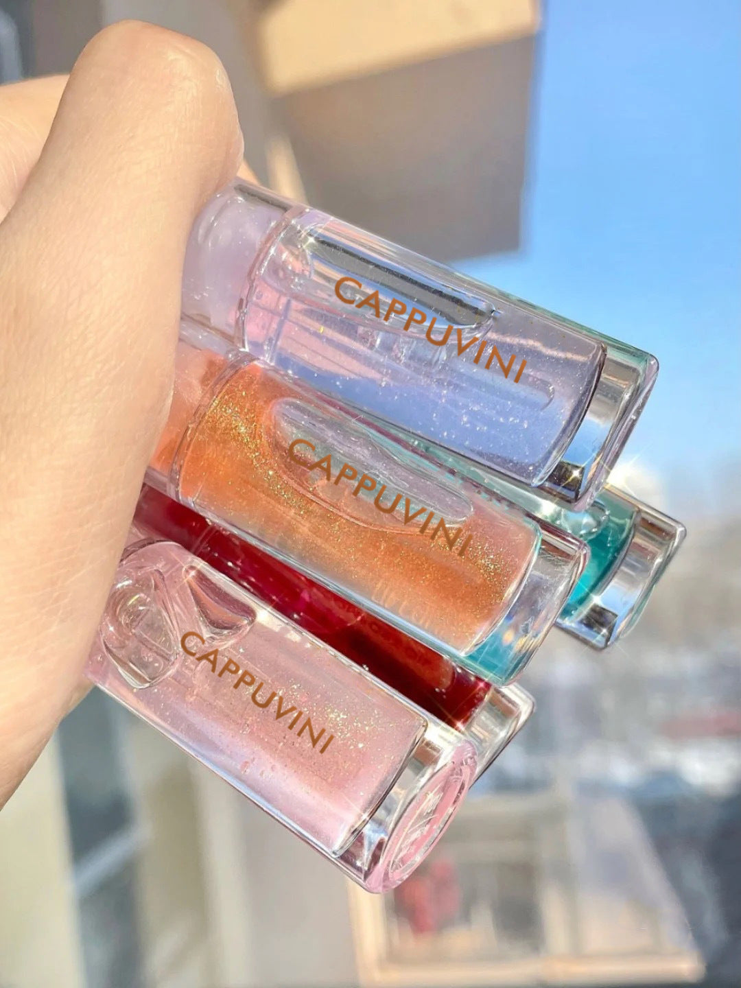 Moisturizing Transparent Lip Gloss – Hydrating Glass Shine Lip Balm for Radiant Lips