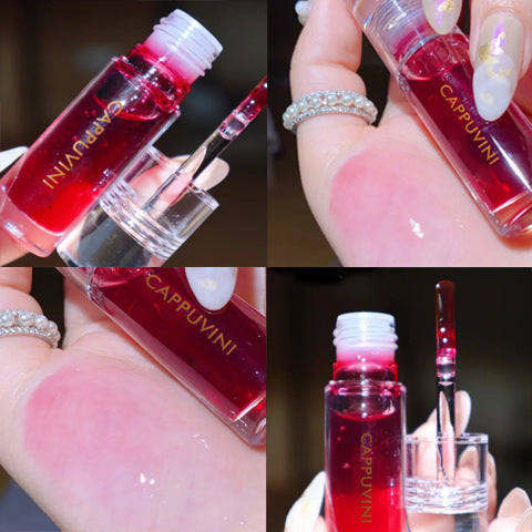 Moisturizing Transparent Lip Gloss – Hydrating Glass Shine Lip Balm for Radiant Lips