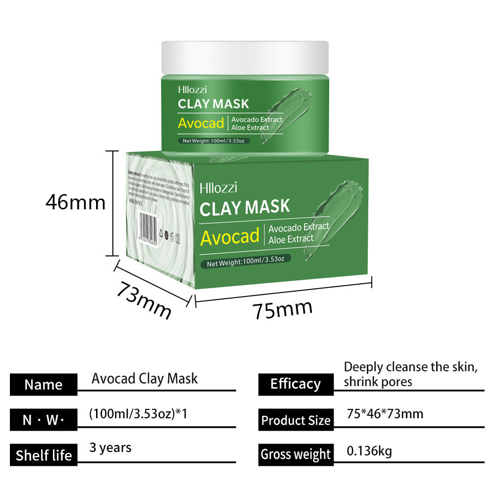 Dead Sea Mud Cleaning Compound Mask Facial Cleaning