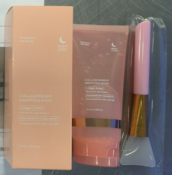 Collagen Night Mask for Skin Firming, Hydration & Anti-Wrinkle Care