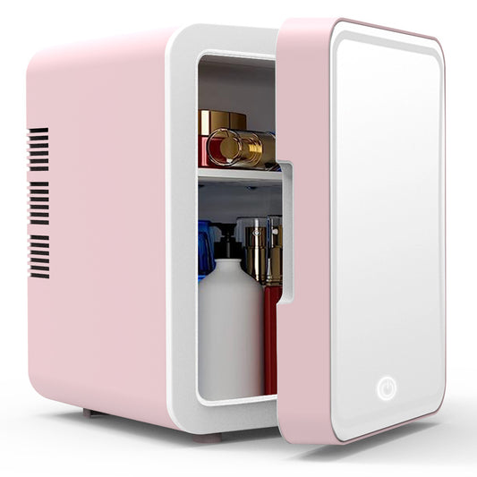 Mirror-Style Mini Fridge for Beauty & Skincare Essentials