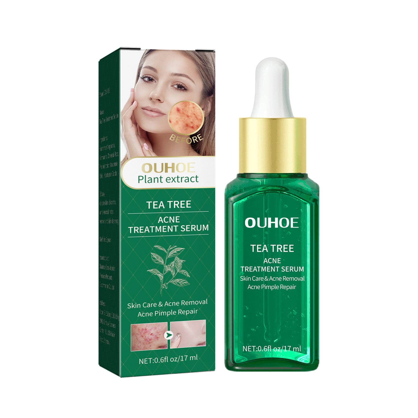 Tea Tree Oil Facial Skin Cleaning And Repair